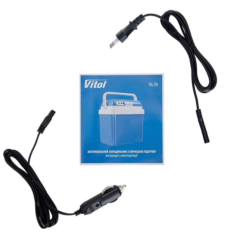 Автохолодильник термоэлектрический VL-24 Vitol 24 л