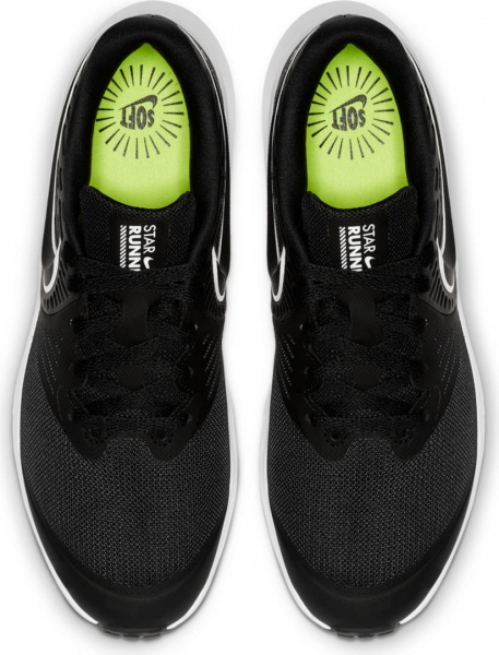 Кроссовки Nike STAR RUNNER 2 GS AQ3542-001 р.US 4,5Y черный