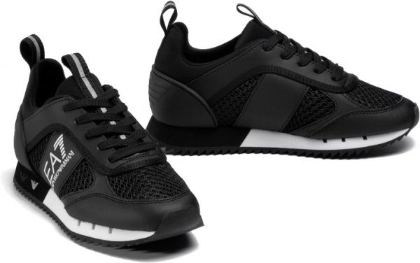Кросівки EA7 Tessuto sneaker X8X027-XK050-A120 р.US 9,5 чорний