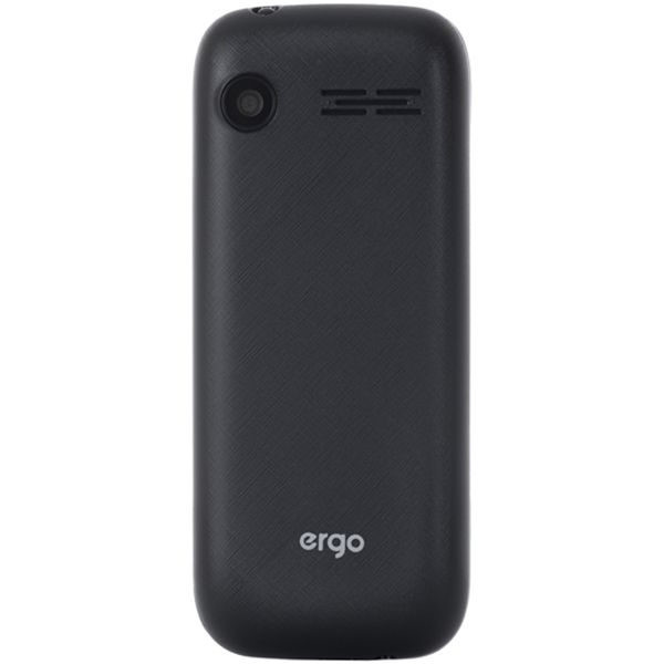  Телефон мобільний Ergo F242 Turbo Dual Sim black