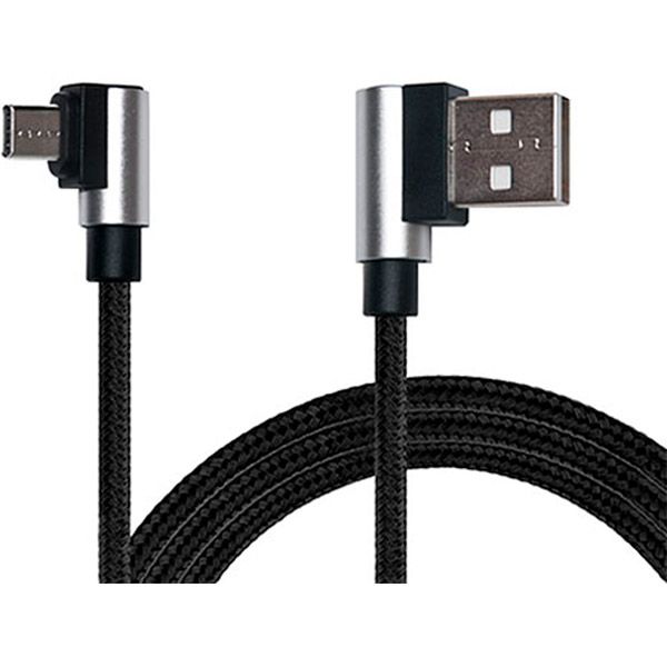 Кабель Real-el USB – microUSB 1 м чорний (USB 2.0 Premium AM-Micro USB 1) 