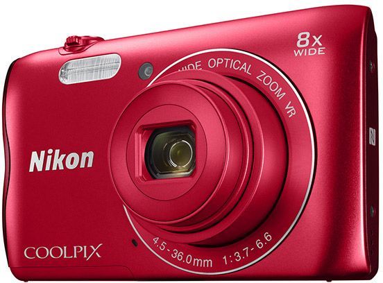 Фотоаппарат Nikon Coolpix A300 red  