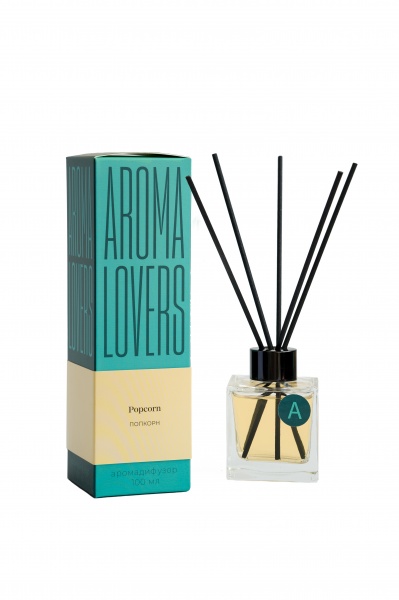 Аромадифузор Aromalovers Попкорн 100 мл 