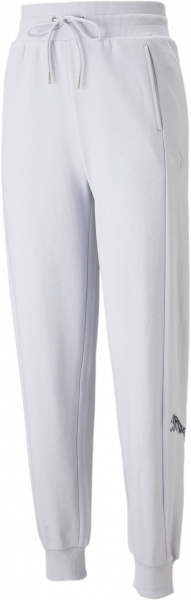 Брюки Puma POWER NOVA SHINE COLORBLOCK HIGH-WAIST PANTS TR 67444768 р. XL голубой