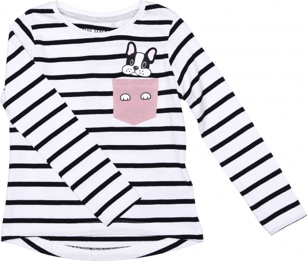 Реглан для дівчинки Blue Seven р.92 біло-синій 750698 X * 98 