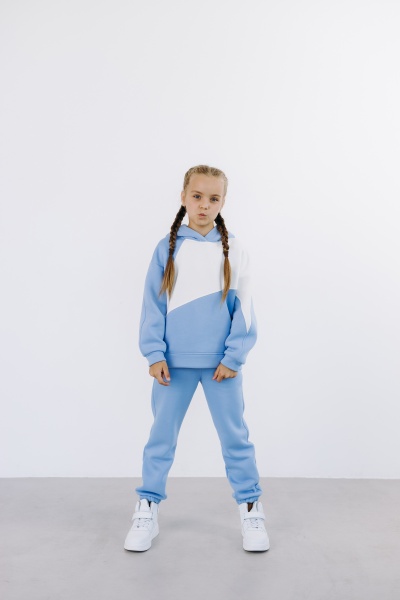 Спортивный костюм Obzor р.158 голубой 872 