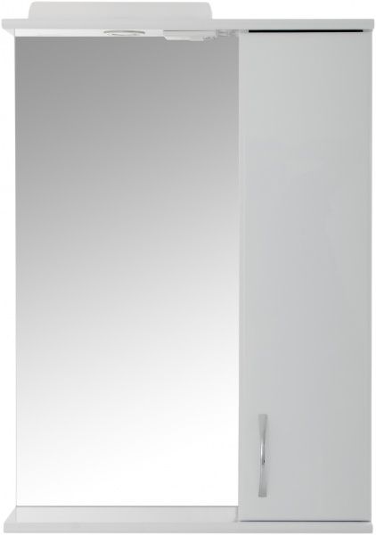 Зеркало со шкафчиком Сансервіс Z-60 со шкафчиком белое 