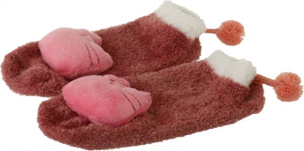 Капці дитячі Maxwin KIDS Бейбі-котик р.32-34 рожевий MWSE015/pink 