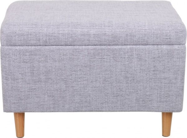 Сундук-пуф Ralph 60х38х40 см серый 