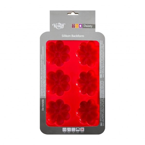Форма для кексов 26,5x17,2x3 см Dainty 26-184-072 Krauff