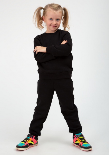 Джемпер унисекс Roksana №0045/33009 р.122-128 черный 