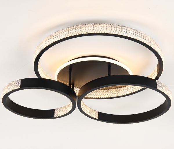 Светильник светодиодный Hopfen с пультом ДУ 110 Вт черный 3000-6000 К SCHWARZ 110 RC BK 