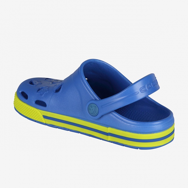 Сабо Coqui 8801 Royal/Citrus 101967 р.EUR 34/35 синій