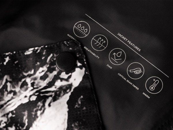 Куртка 4F D4Z21-KUMN254-90A р.L сіро-чорний