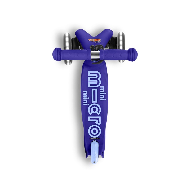 Самокат Micro Mini 3in1 Deluxe Plus LED синий MMD145 