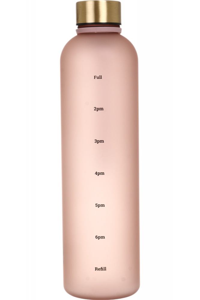 Бутылка для воды Flamberg Premium Elixir 1000 мл пудрово-золотой