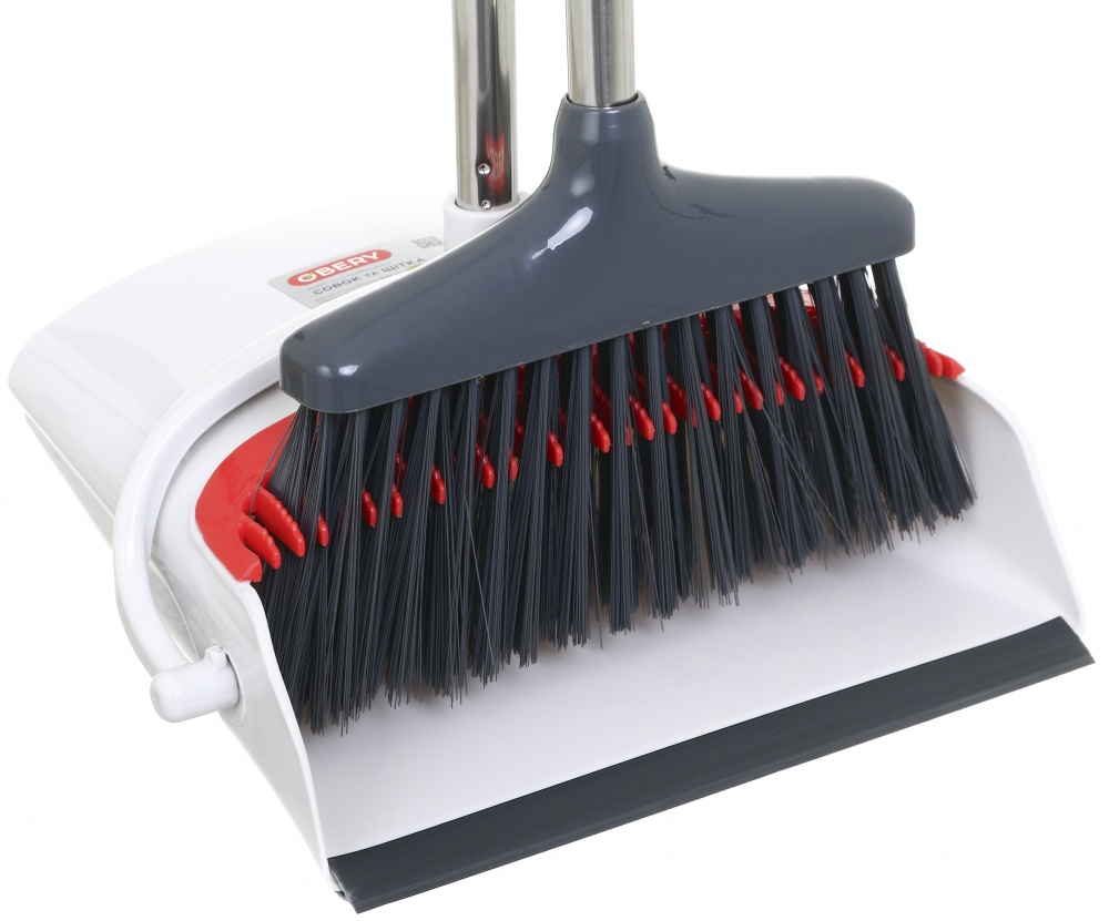 Совок со щеткой OBERY 93 см