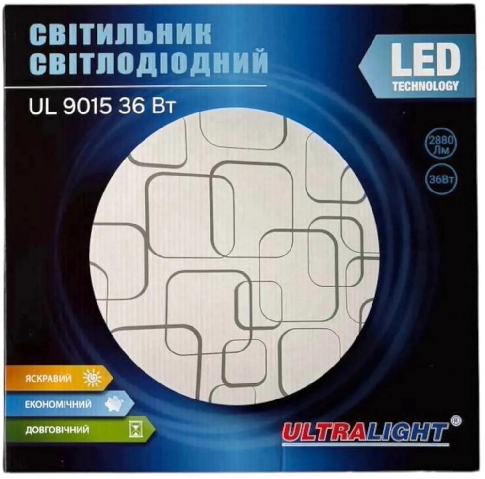 Світильник світлодіодний Ultralight 52830 36 Вт білий 5000 К 52830