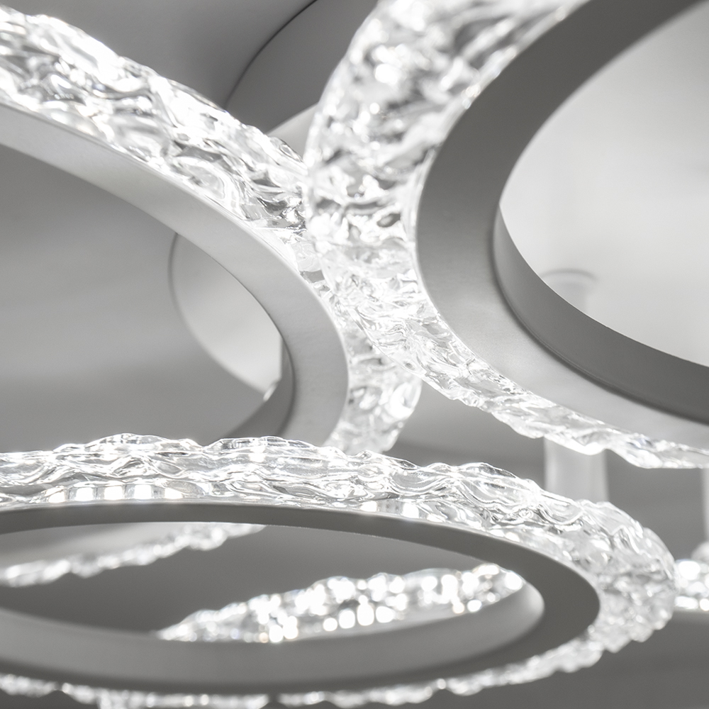 Люстра светодиодная Luminaria Europa 6x100 Вт LED-модуль белая EUROPA 100W 6R WHITE/ICE