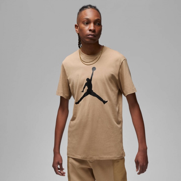 Футболка Nike M J JUMPMAN SS CREW CJ0921-255 р.L коричневий