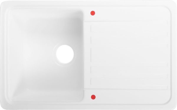 Мойка для кухни Miraggio Versal 76.5x46x19 