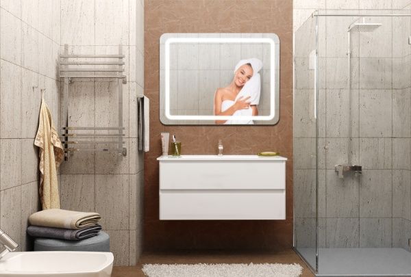 Тумба підвісна Мойдодир Сорренто 100-А з умивальником Su-100