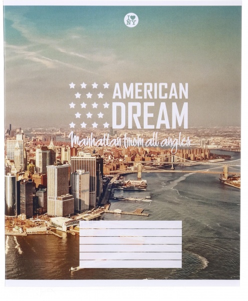 Тетрадь школьная уф-лак 30 листов в линейку в ассортименте