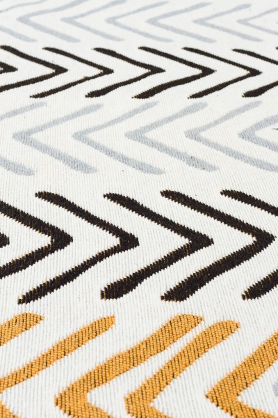 Килим Ekohali Arya AR 19 White Black 160x230 см двосторонній 