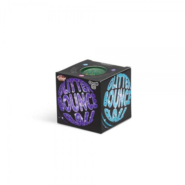 Игрушка-антистресс Tobar Скранчемс мячик-попрыгун с яркими блестками 38584