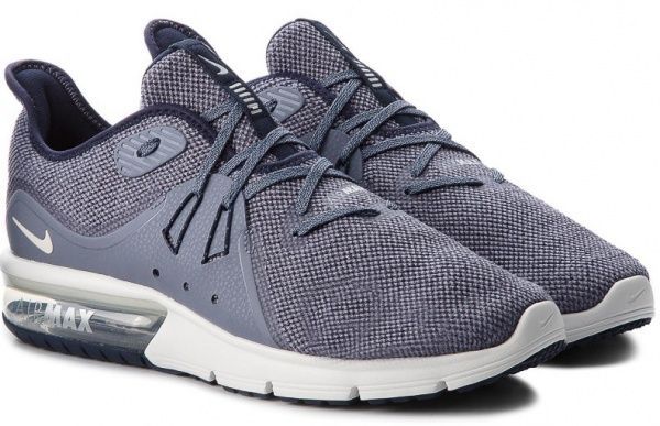 Кроссовки Nike AIR MAX SEQUENT 3 921694-402 р.9,5 серо-синий