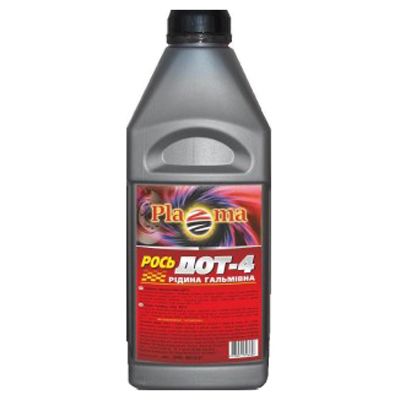 Тормозная жидкость Plazma Рось-ДОТ-4 350 мл
