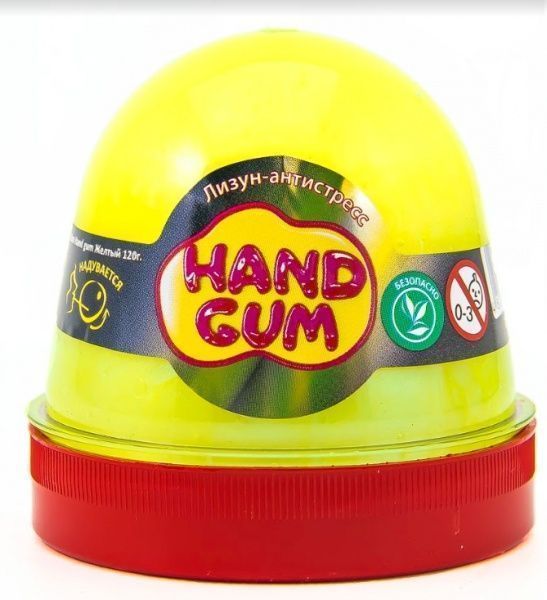 Жуйка для рук Hand gum Жовтий 120 г 80101 OKTO