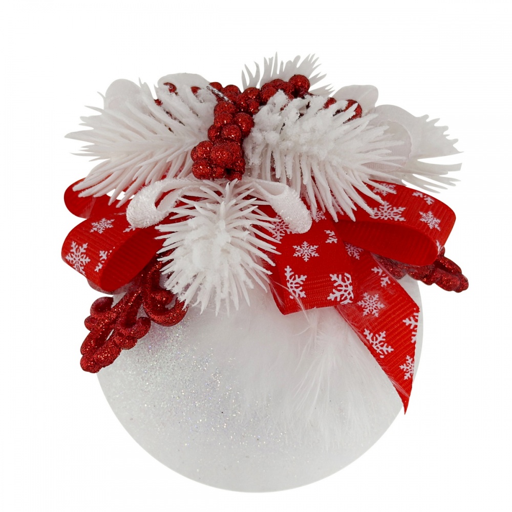 Подвеска декорированная MIS LT Шар 8 см в ассортименте