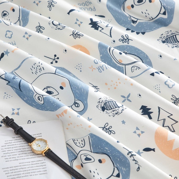 Комплект постельного белья Tono 1,5 с принтом La Nuit 