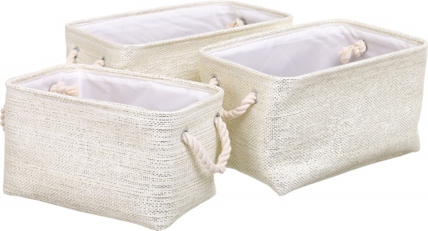 Корзина Light 30х20х18 см белый