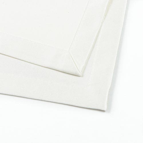 Серветка Текстиль-Контакт сатин Прада 40x40 см молочний 