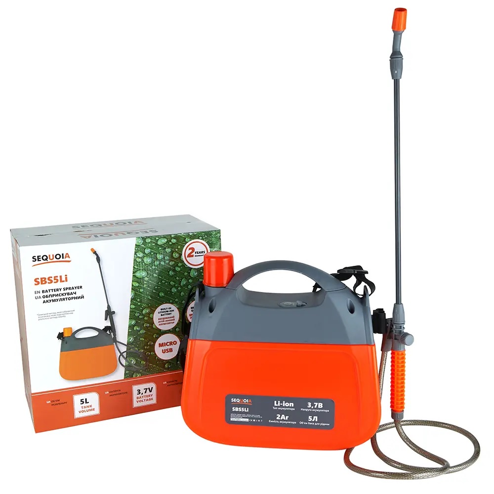 Обприскувач акумуляторний SEQUOIA SBS5Li 5 л