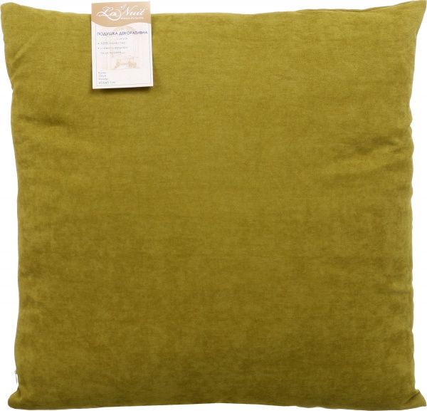 Подушка декоративна Canvas 45x45 см оливковий La Nuit 