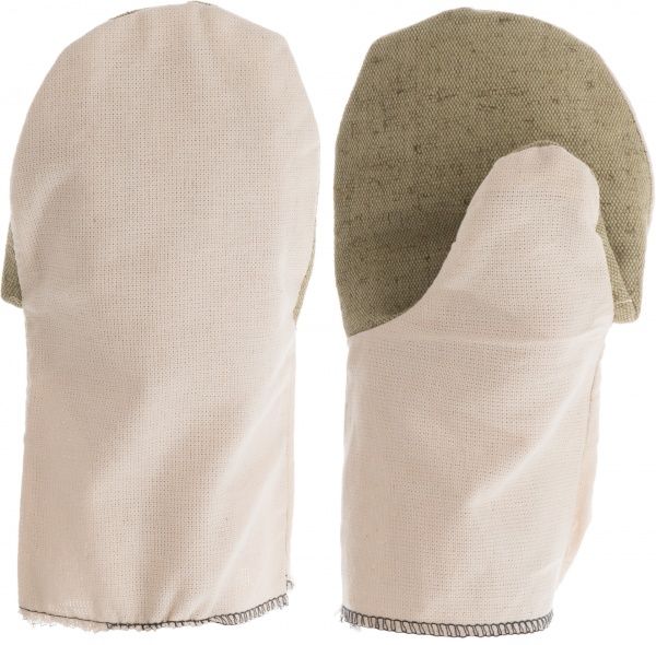 Рукавицы Compass с двойным наладонником с покрытием брезент XL (10) 4111