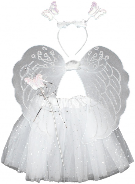 Костюм дитячий карнавальний Девілон 518110 білий 