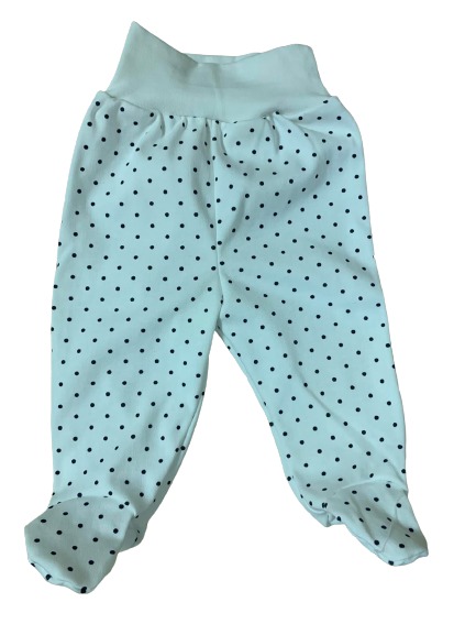 Повзунки ясельні Моя планета чорний горошок р.62 