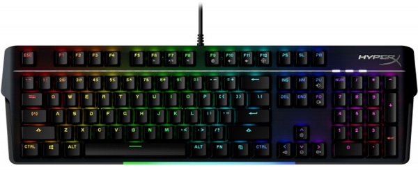Клавіатура ігрова HyperX Alloy MKW100 USB (4P5E1AX) black 
