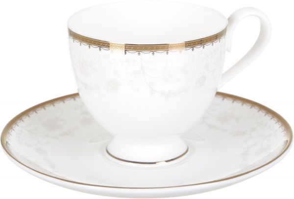 Чашка с блюдцем Golden Charm 280 мл LC17004 для чая