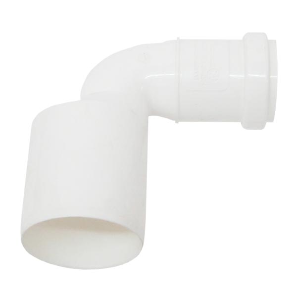 Редукция канализационная Европласт 50х32 мм 90° белая