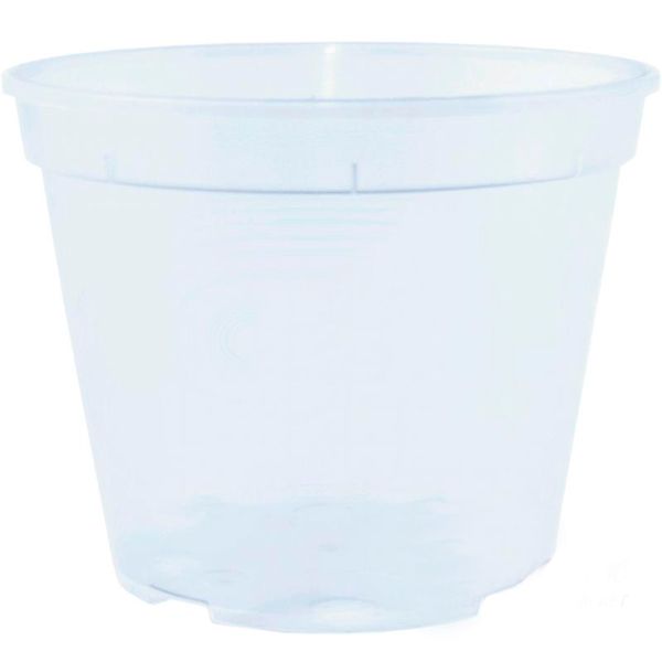 Горшок дренажный Алеана круглый 2,4л прозрачный (114078) 