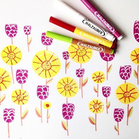 Набір фломастерів Malinos Malzauber 25 шт.