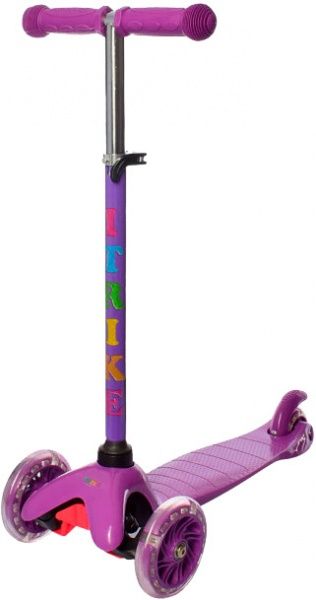 Самокат iTrike Mini BB 3-013-4-V (BB 3-013-4) фиолетовый 