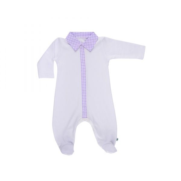 Человечек Lucky tots р.68 белый 1622 