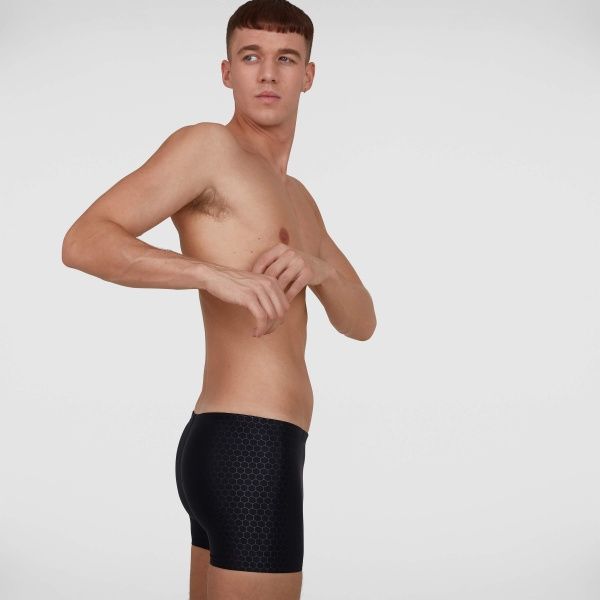 Шорты Speedo PLACEMENT_AQUASHORT_AM 8-124249023 р. 38 черно-серый