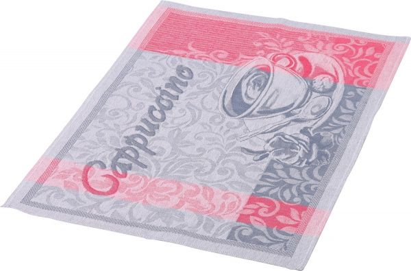 Рушник капучино 49x70 см Білоруський льон синій 